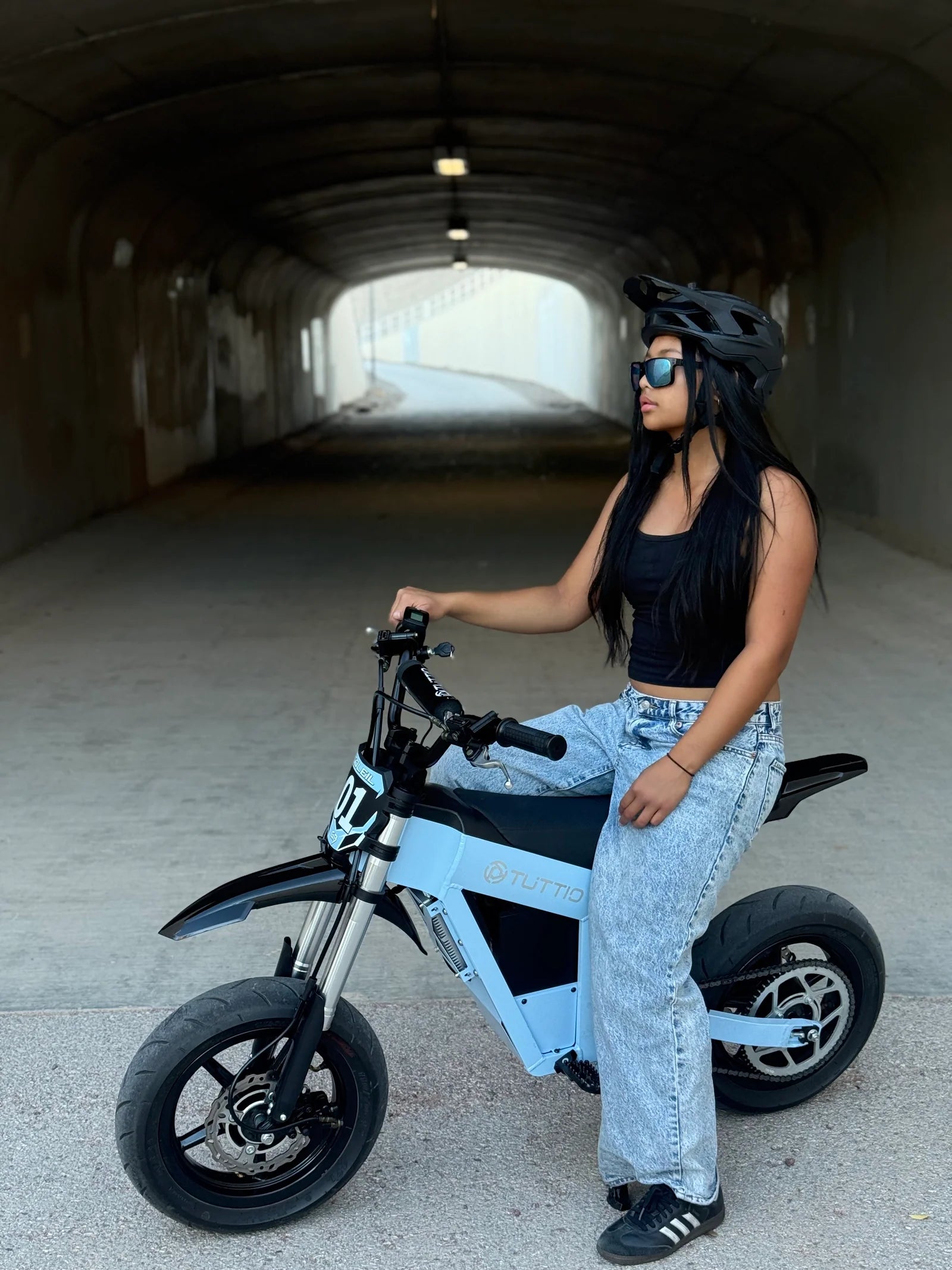 Tuttio Soleil01 GB Electric Dirt Bike (Glacier Blue)